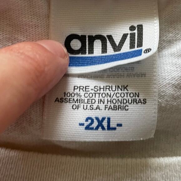 Top Sail Island Happy Hour Vacation T-Shirt Anvil White 2XL - Picture 5 of 6